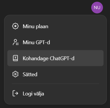 Customize chatgpt