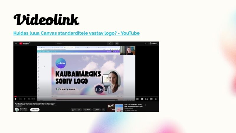Professionaalse firma logo loomine Canva AI-ga iseseisvalt | 1h videoõpetus + slaidid - Image 2