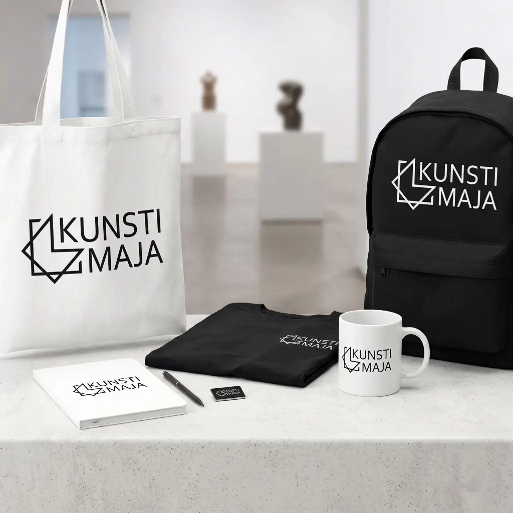 Tartu kunstimaja logo kavand meenetel 2026
